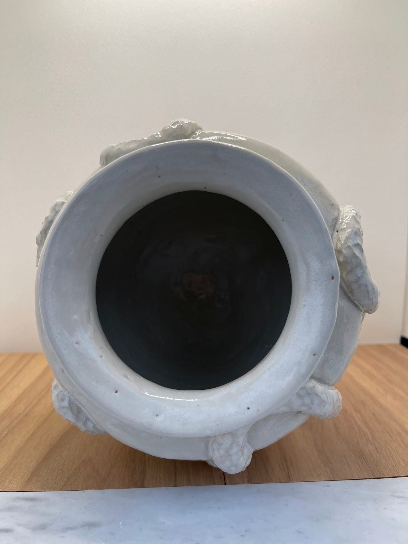 Large Footed Snake Vase