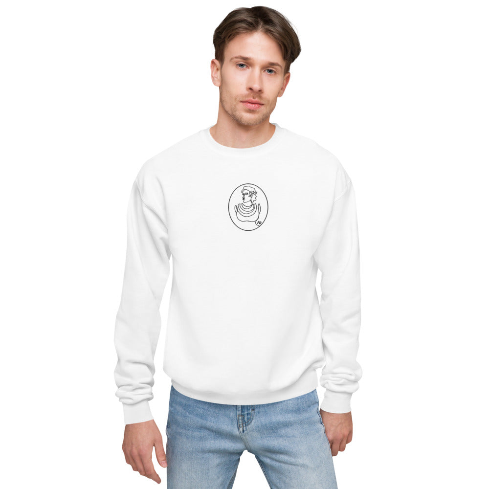 Apollo Bust Embroidered Pullover