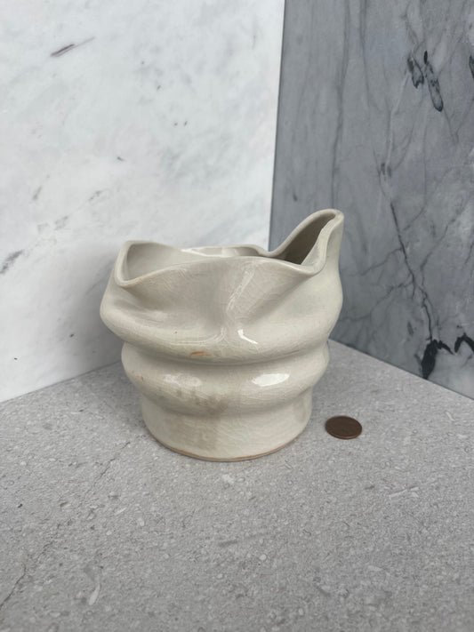Carved Bottom Flop Vase | Second