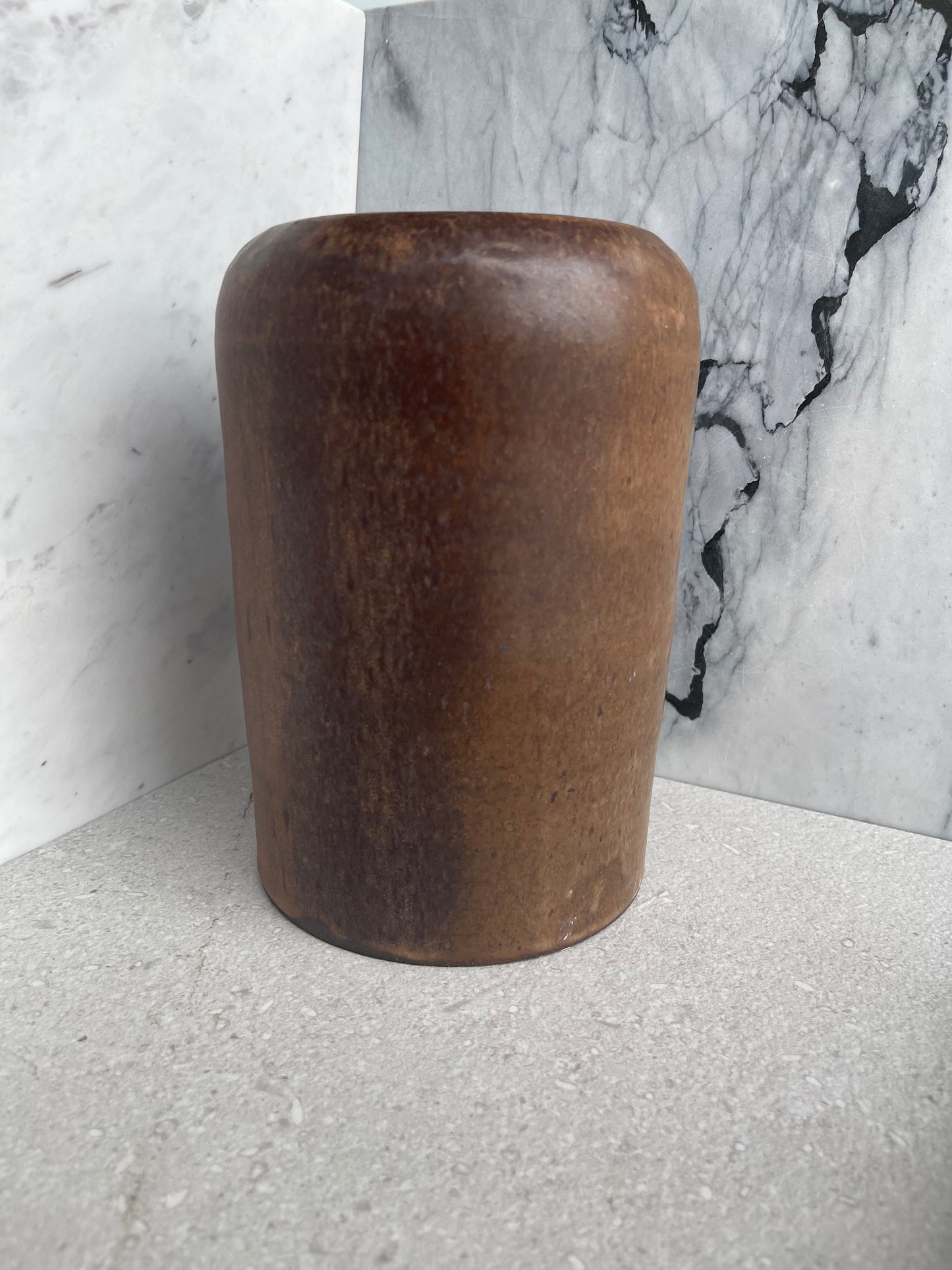 Tall Brown Vase