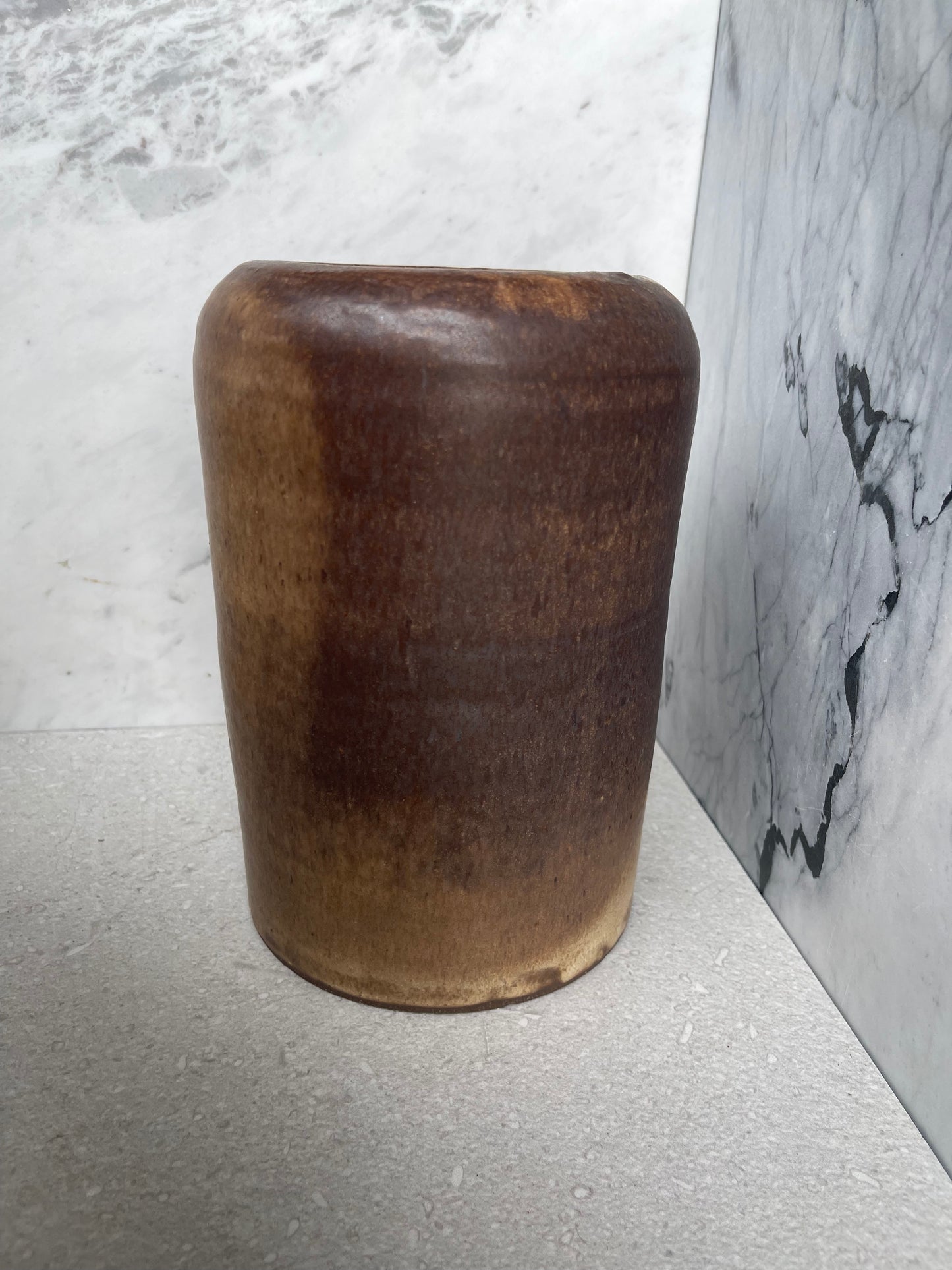 Tall Brown Vase