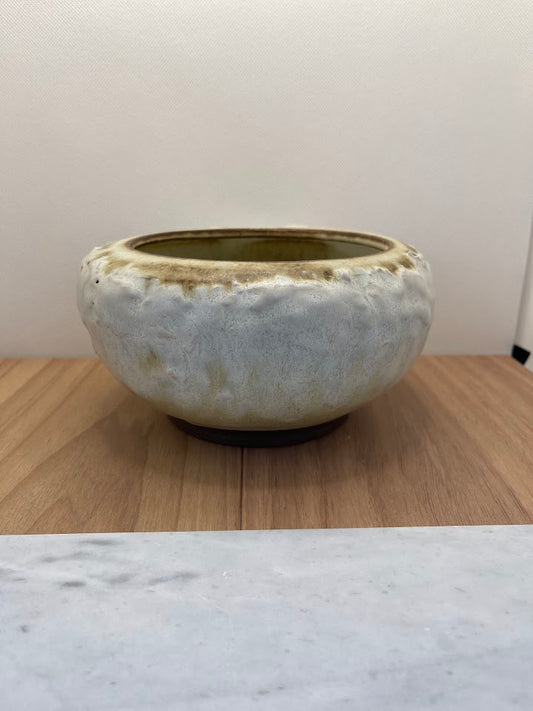 White Inverted Rim Vase